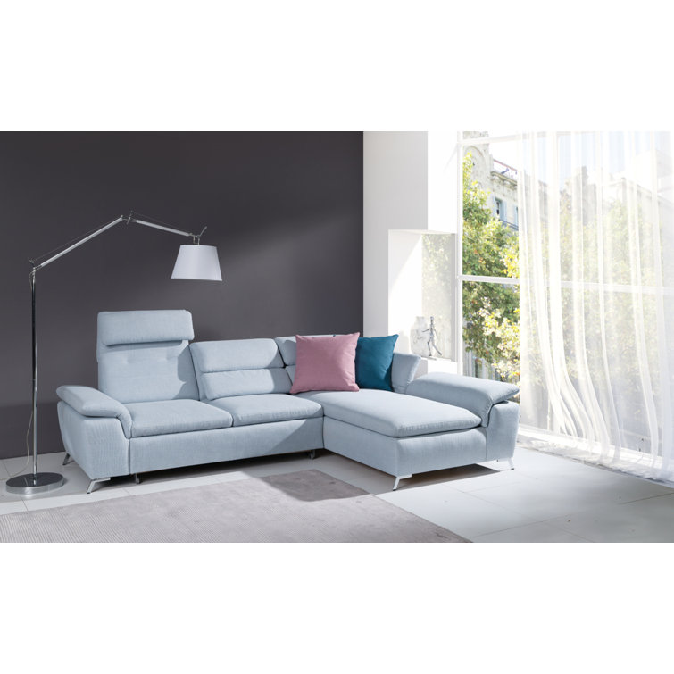 Orren Ellis Moriches 109" Wide Sleeper Sofa & Chaise Wayfair